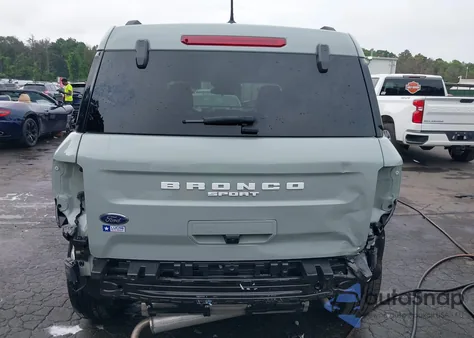 2023 Ford Bronco Sport Big Bend из США, поврежденный, VIN 3FMCR9B63PRD95726